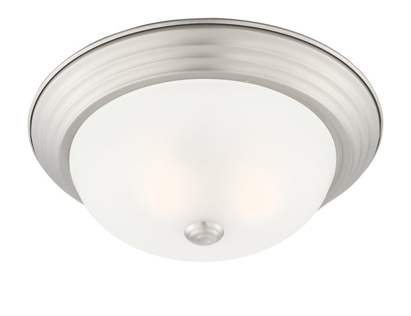 Designers Fountain - 1257M-PW-W - Two Light Flushmount - Decorative Flushmount - Pewter