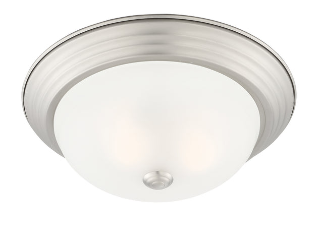 Designers Fountain - 1257M-PW-W - Two Light Flushmount - Decorative Flushmount - Pewter