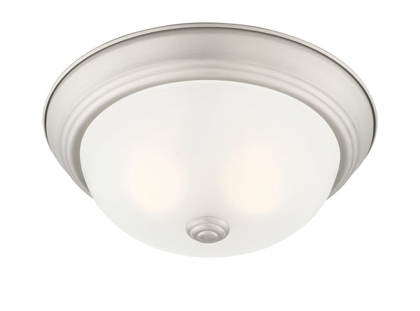 Designers Fountain - 1257S-PW-W - Two Light Flushmount - Decorative Flushmount - Pewter
