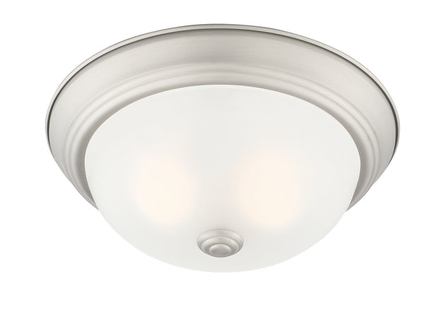 Designers Fountain - 1257S-PW-W - Two Light Flushmount - Decorative Flushmount - Pewter