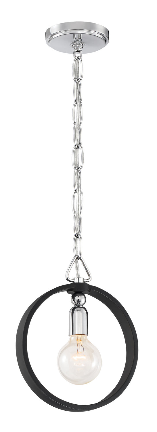 Designers Fountain - 93430-BK - One Light Mini Pendant - Huxton - Black