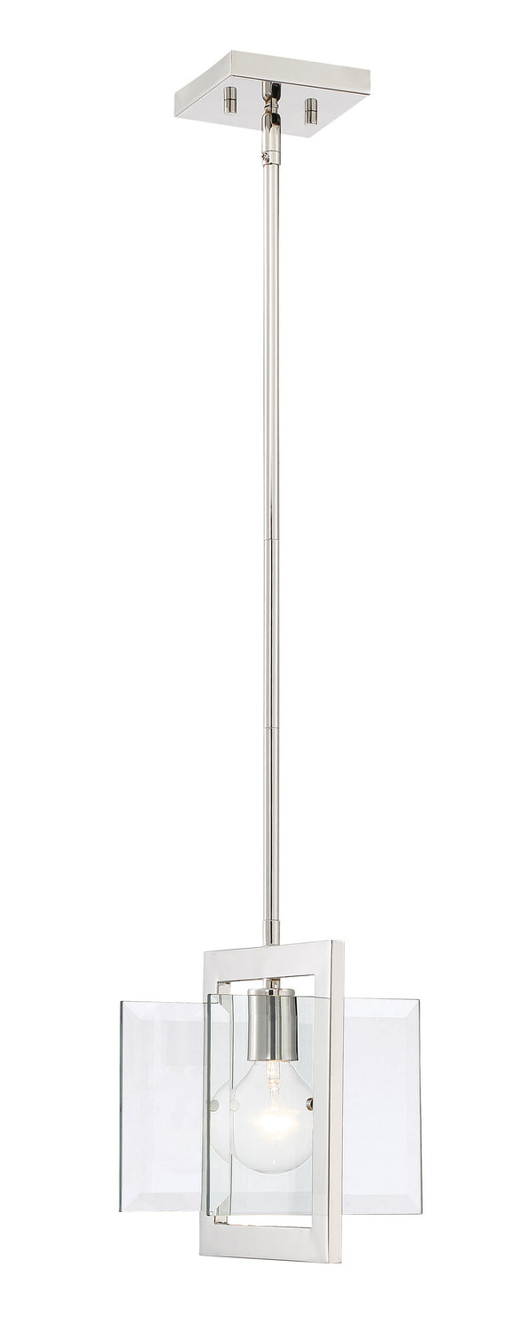 Designers Fountain - 93630-PN - One Light Mini Pendant - Ethan - Polished Nickel