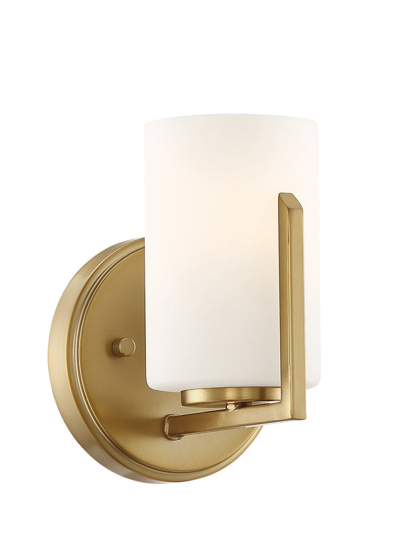 Designers Fountain - 93901-BG - One Light Wall Sconce - Elara - Gold (Brushed)