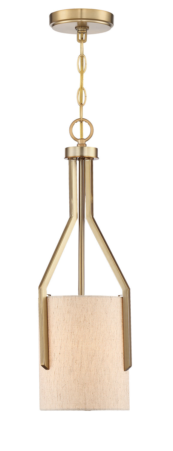 Designers Fountain - 93930-BG - One Light Mini Pendant - Elara - Gold (Brushed)