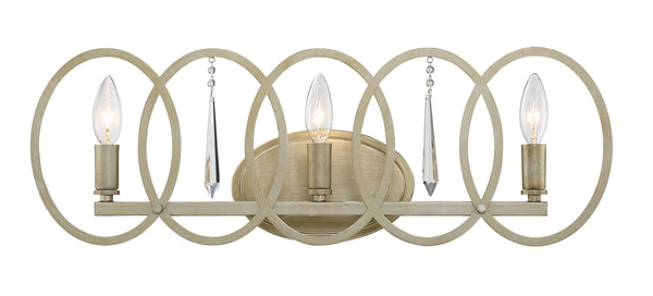 Designers Fountain - 94403-SG - Three Light Bath Bar - Hutton - Sterling Gold