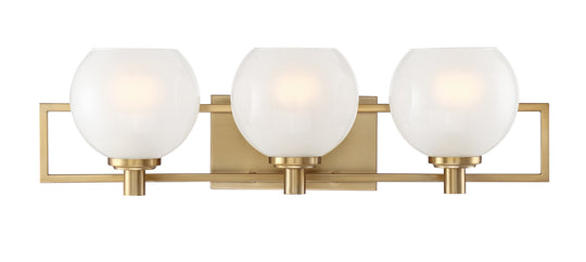 Designers Fountain - 94503-BG - Three Light Bath - Cowen - Brushed Gold