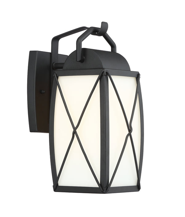 Designers Fountain - 94691-BK - One Light Wall Lantern - Fairlington - Black