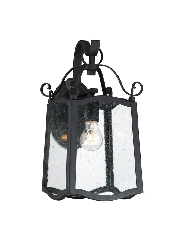 Designers Fountain - 94791-BK - One Light Wall Lantern - Glenwood - Black