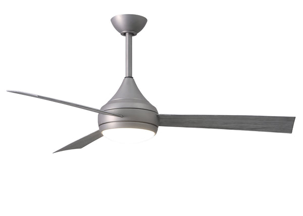 Matthews Fan Company - DA-BS-BW - 52"Ceiling Fan - Donaire - Brushed Stainless