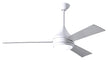 Matthews Fan Company - DA-WH-BS - 52"Ceiling Fan - Donaire - Gloss White