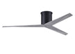 Matthews Fan Company - EKH-BK-BW - 56"Ceiling Fan - Eliza - Matte Black