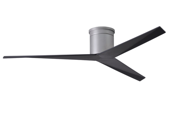 Matthews Fan Company - EKH-BN-BK - 56"Ceiling Fan - Eliza - Brushed Nickel