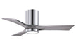 Matthews Fan Company - IR3HLK-CR-BW-42 - 42"Ceiling Fan - Irene - Polished Chrome