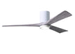 Matthews Fan Company - IR3HLK-WH-BW-60 - 60"Ceiling Fan - Irene - Gloss White