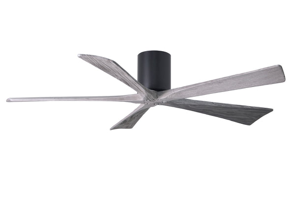 Matthews Fan Company - IR5H-BK-BW-60 - 60"Ceiling Fan - Irene - Matte Black