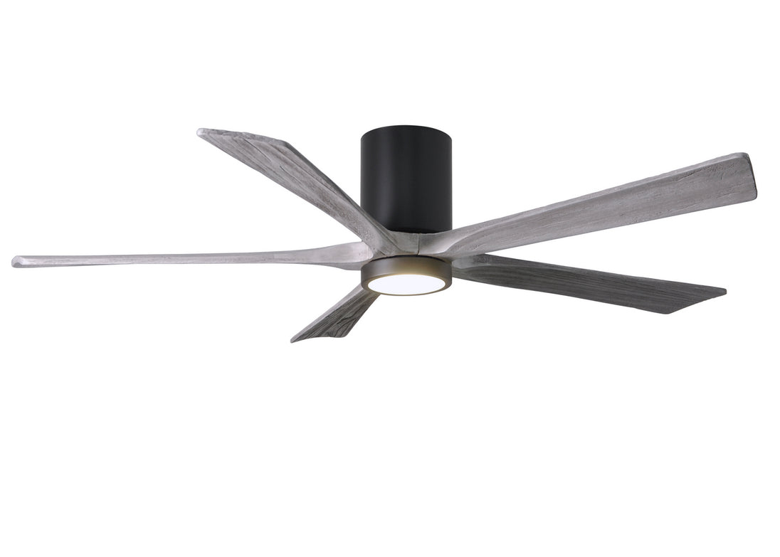 Matthews Fan Company - IR5HLK-BK-BW-60 - 60"Ceiling Fan - Irene - Matte Black