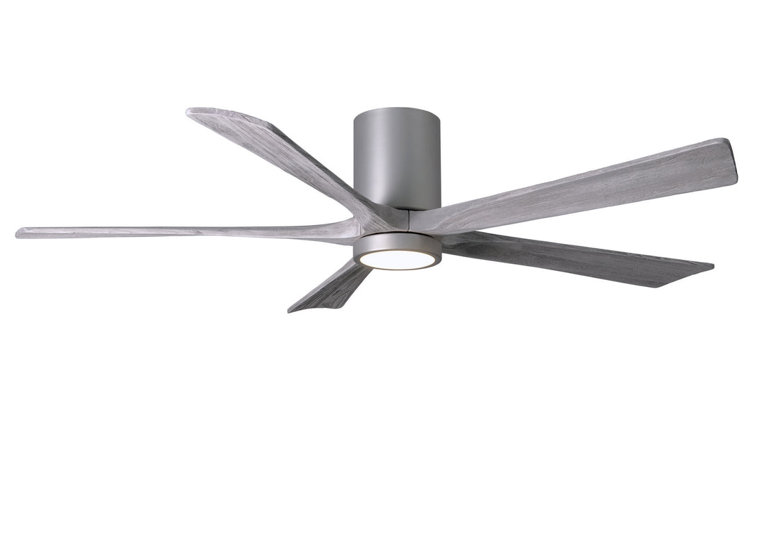 Matthews Fan Company - IR5HLK-BN-BW-60 - 60"Ceiling Fan - Irene - Brushed Nickel