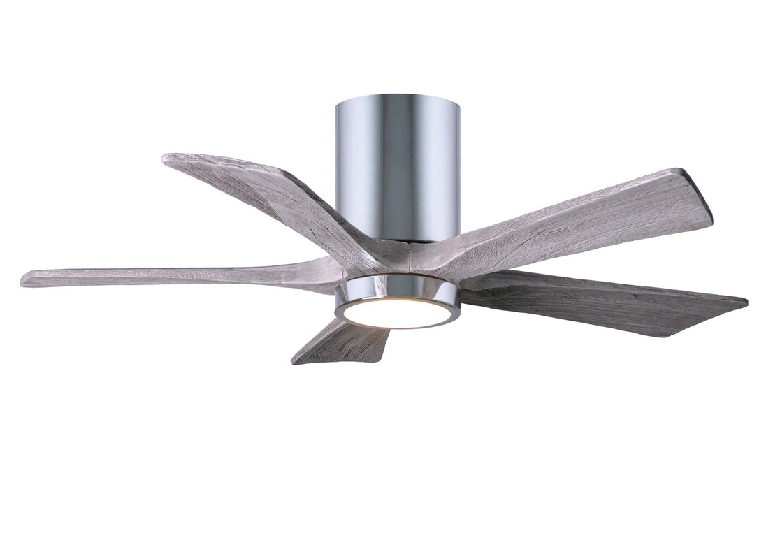 Matthews Fan Company - IR5HLK-CR-BW-42 - 42"Ceiling Fan - Irene - Polished Chrome