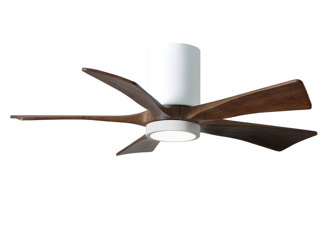 Matthews Fan Company - IR5HLK-WH-WA-42 - 42"Ceiling Fan - Irene - Gloss White