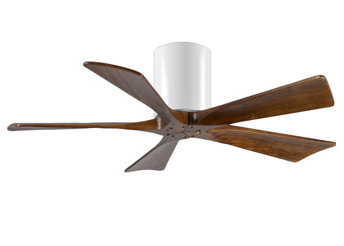 Matthews Fan Company - IR5H-WH-WA-42 - 42"Ceiling Fan - Irene - Gloss White