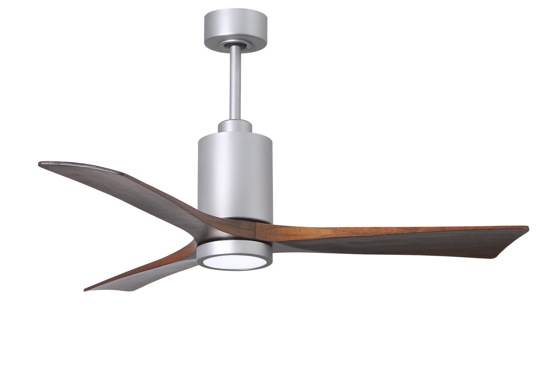 Matthews Fan Company - PA3-BN-WA-52 - 52"Ceiling Fan - Patricia - Brushed Nickel