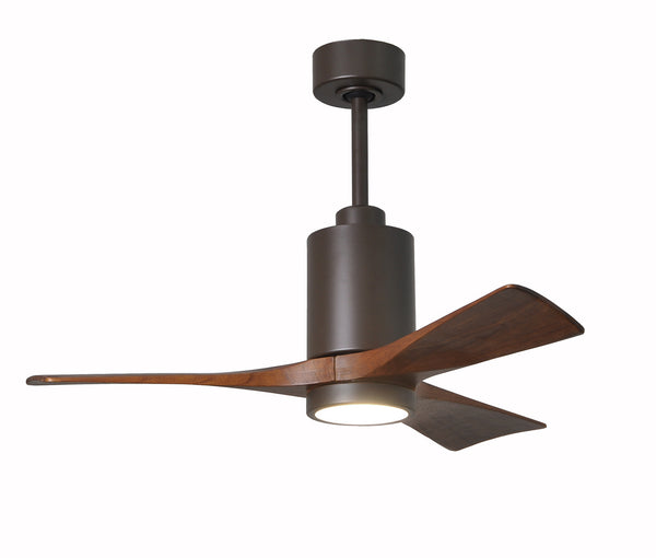 Matthews Fan Company - PA3-TB-WA-42 - 42"Ceiling Fan - Patricia - Textured Bronze