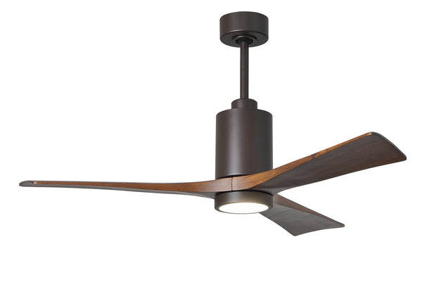 Matthews Fan Company - PA3-TB-WA-52 - 52"Ceiling Fan - Patricia - Textured Bronze