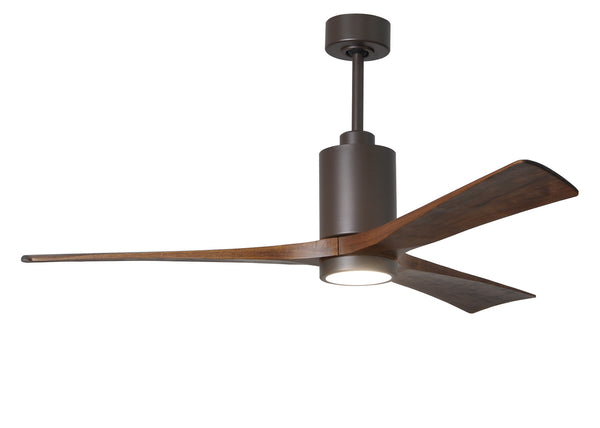 Matthews Fan Company - PA3-TB-WA-60 - 60"Ceiling Fan - Patricia - Textured Bronze