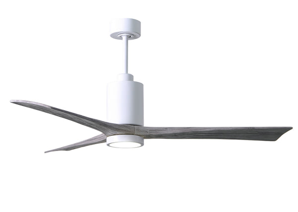 Matthews Fan Company - PA3-WH-BW-60 - 60"Ceiling Fan - Patricia - Gloss White