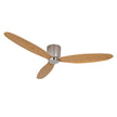 Beacon Lighting - 21051901 - 52``Ceiling Fan - Radar - Brushed Chrome and Teak