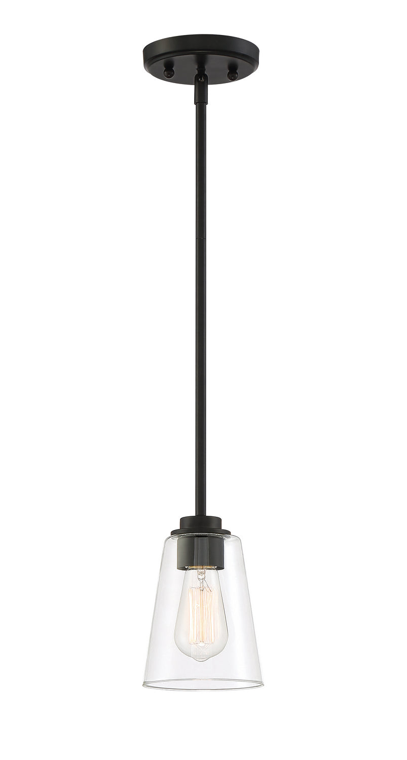 Designers Fountain - 95730-MB - One Light Mini Pendant - Westin - Matte Black