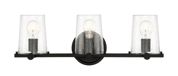 Designers Fountain - 95803-MB - Three Light Bath Bar - Matteson - Matte Black