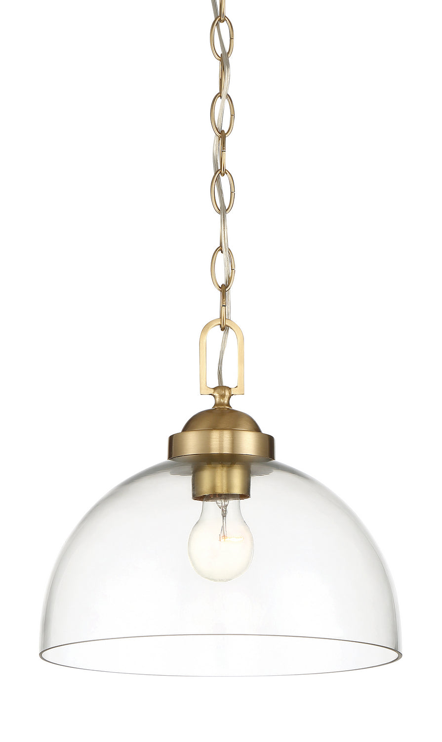 Designers Fountain - 95932-BG - One Light Pendant - Knoll - Brushed Gold