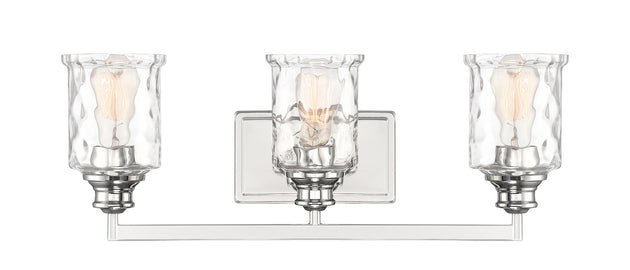 Designers Fountain - 96303-PN - Three Light Bath Bar - Drake - Polished Nickel