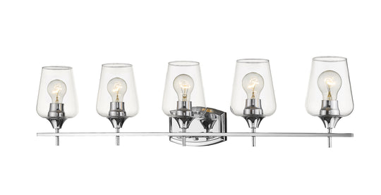 Z-Lite - 473-5V-CH - Five Light Vanity - Joliet - Chrome