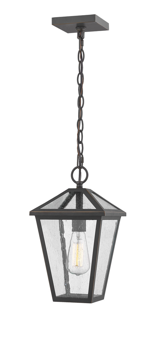 Z-Lite - 579CHM-ORB - One Light Outdoor Chain Mount - Talbot - Oil Rubbed Bronze