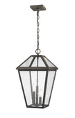 Z-Lite - 579CHXL-ORB - Three Light Outdoor Chain Mount - Talbot - Oil Rubbed Bronze