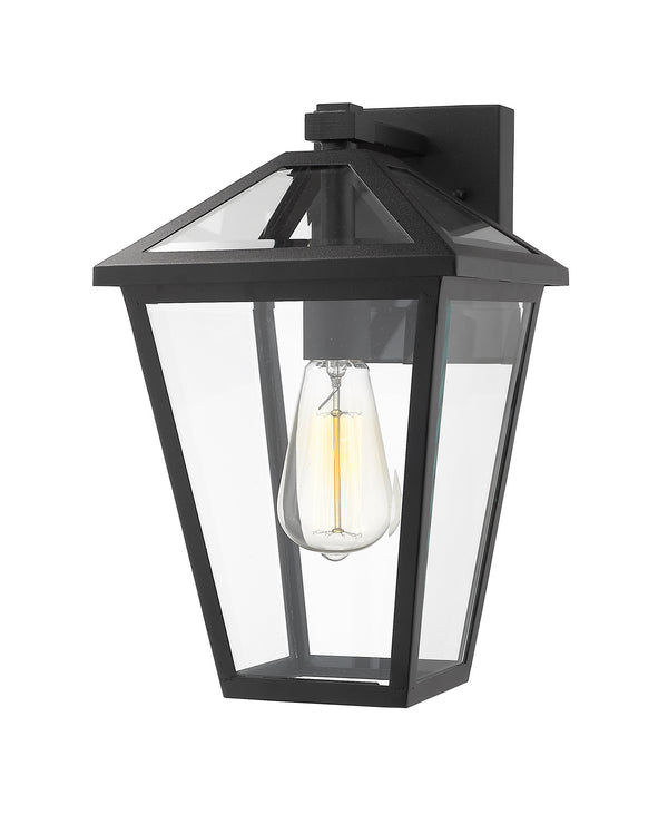 Z-Lite - 579M-BK - One Light Outdoor Wall Mount - Talbot - Black