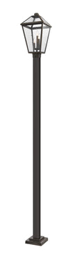 Z-Lite - 579PHXLS-536P-ORB - Three Light Outdoor Post Mount - Talbot - Oil Rubbed Bronze