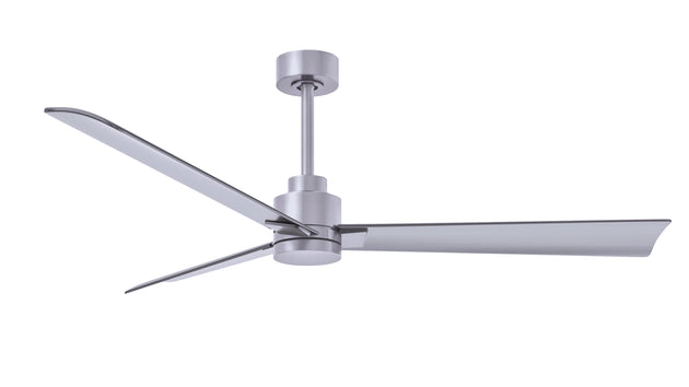 Alessandra 56" Brushed Nickel Brushed Nickel Blade Finish