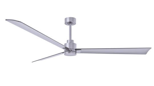 Alessandra 72" Brushed Nickel Brushed Nickel Blade Finish