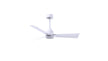 Alessandra 42" Matte White Matte White Blade Finish