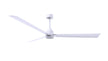Alessandra 72" Matte White Matte White Blade Finish
