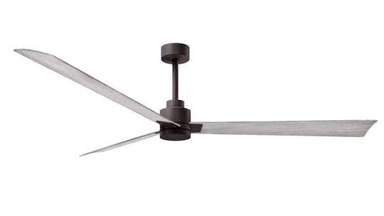 Alessandra 72" Textured Bronze Barn Wood Tone Blade Finish