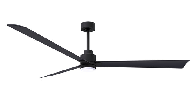 Alessandra - LK 72" Matte Black Matte Black Blade Finish