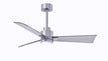 Alessandra - LK 42" Brushed Nickel Brushed Nickel Blade Finish
