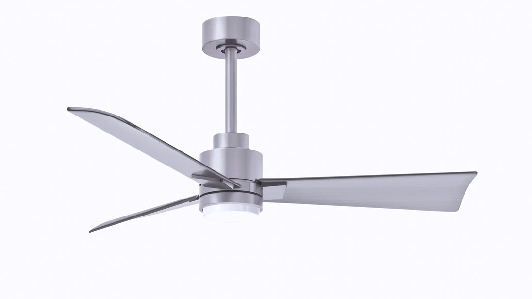 Alessandra - LK 42" Brushed Nickel Brushed Nickel Blade Finish