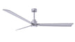 Alessandra - LK 72" Brushed Nickel Brushed Nickel Blade Finish