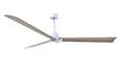 Alessandra - LK 72" Matte White Gray Ash Tone Blade Finish