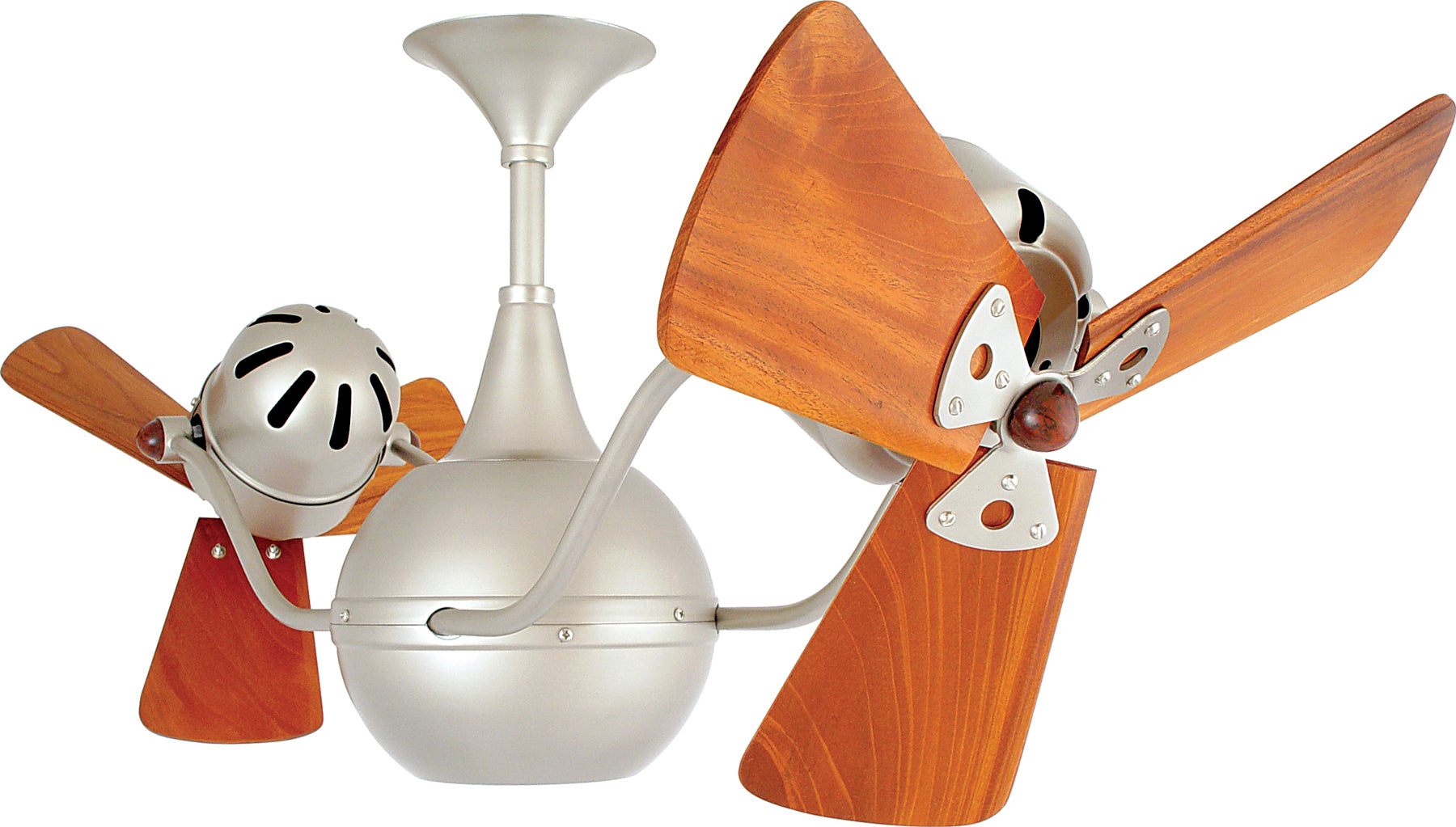 Vent Bettina - Rotational Ceiling Fan (Interior) - Brushed Nickel Fini